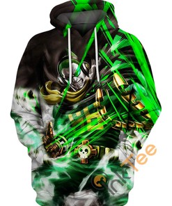 Vinsmoke Yonji Hoodie with 3D All Over Print for Fans of Manga