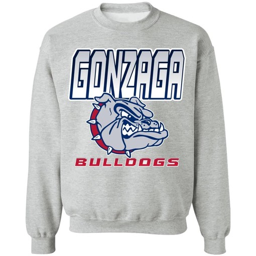 Vintage 1960 Gonzaga Bulldogs Crewneck Sweatshirt Perfect for Fans of Vintage NCAA Shirts
