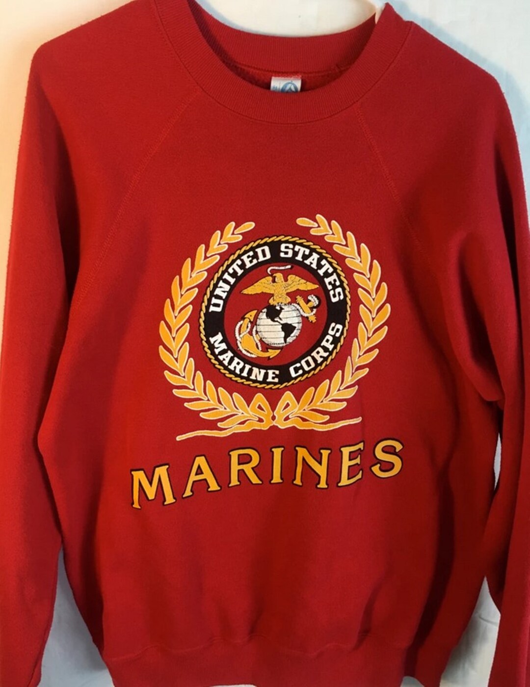 Vintage 1980's Marine Corps Sweatshirt, T-shirt, Hoodie, Sport Shirts Unisex