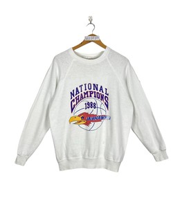Vintage 1988 National Champion University of Kansas Baseball Sweatshirt