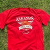 Vintage 1990 Arkansas Razorbacks NCAA Final Four T-Shirt - American University T Shirt