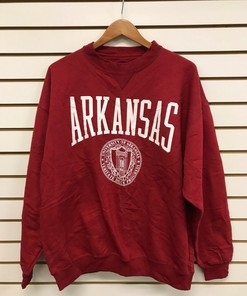 Vintage 1990S Arkansas Sweatshirt for NCAA Fans
