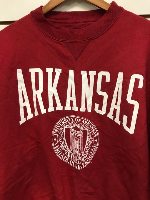 Vintage 1990S Arkansas Sweatshirt for NCAA Fans - Image 2