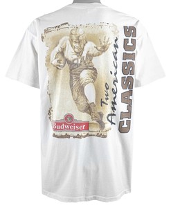 Vintage 1990S Bud Bowl Two American Classics T-Shirt
