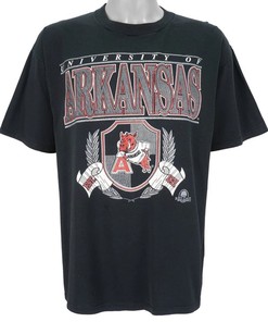 Vintage 1990's Arkansas Razorbacks Shirt - Ideal Gift for Fans