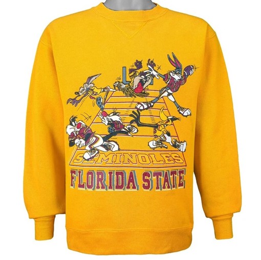 Vintage 1990's Florida State Seminoles & Looney Tunes Sweatshirt, Shirt, T-Shirt, Hoodie - Perfect Gifts for Men
