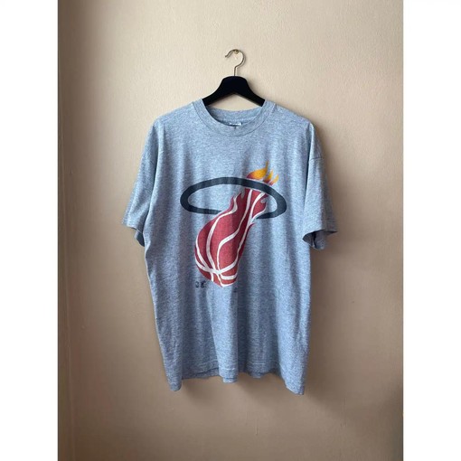 Vintage 1990s Miami Heat Sweatshirt, Pullover Hoodie - Reprinted Gift for NBA Fans - retro ncaa shirts