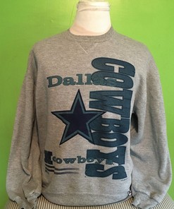Vintage 1990s NFL Dallas Cowboys Football Crewneck Unisex Sweatshirt Hoodie Shirt Must-Have for Fans