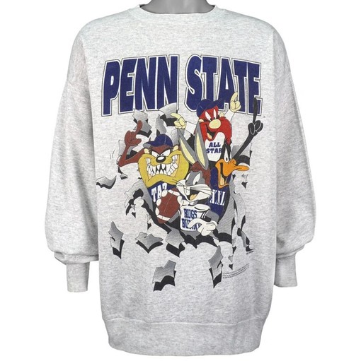 Vintage 1990's Penn State Looney Tunes Crewneck Sweatshirt