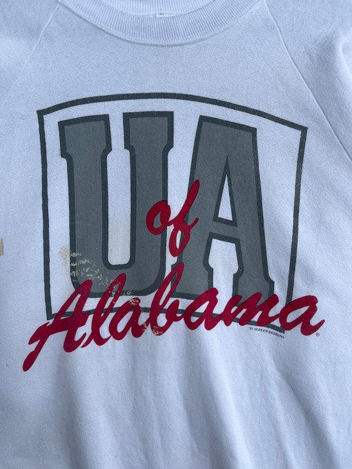 Vintage 1991 University of Alabama Unisex Sweatshirt Hoodie Shirt - College Shirts - Image 2