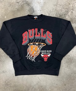 Vintage 1992 NBA Champions Chicago Bulls Sweatshirt Hoodie Shirt - Retro NBA Style