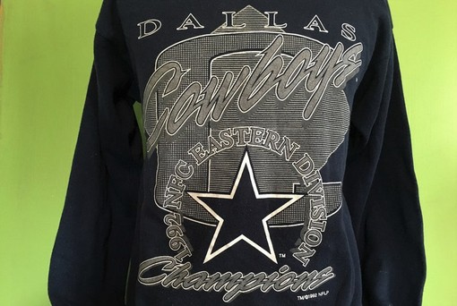 Vintage 1992 NFC Eastern Division Champions NFL Dallas Cowboys Football Sweatshirt Hoodie Shirt Ideal for Fans - Image 2