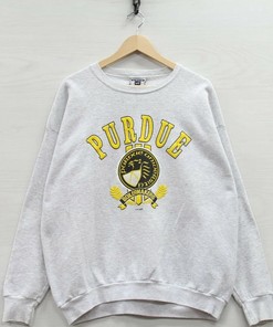 Vintage 1992 Purdue Boilermakers NCAA Apparel - Crewneck Sweatshirt, Hoodie for Fans