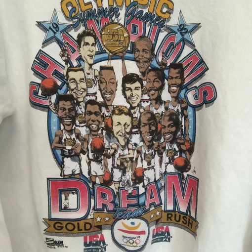 Vintage 1992 Team Dream Champion Olympic Summer Games T-Shirts - Gift For Olympic Fans - Image 2