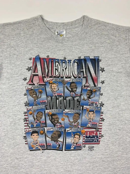 Vintage 1992 USA Basketball Dream Team T-Shirt - Gift For Basketball Fans