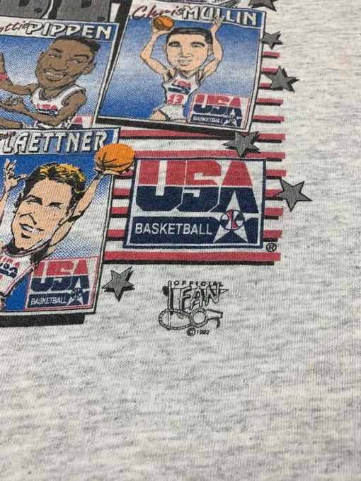 Vintage 1992 USA Basketball Dream Team T-Shirt - Gift For Basketball Fans - Image 3