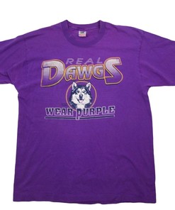 Vintage 1992 Washington Huskies Tee - Classic College Shirts - American University Shirt