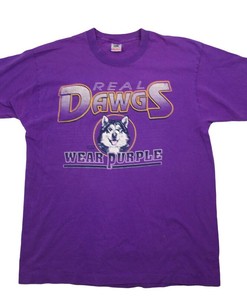 Vintage 1992 Washington Huskies Tee - Classic College Shirts - Sport Shirts Girls