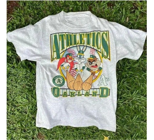 Vintage 1993 MLB Oakland Athletics Looney Tunes Shirt, Sweatshirt Hoodie Gifts for MLB Fans