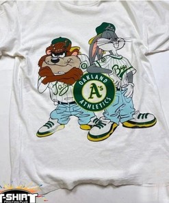 Vintage 1993 MLB Oakland Athletics Looney Tunes Shirt, Sweatshirt, MLB Baseball Shirt