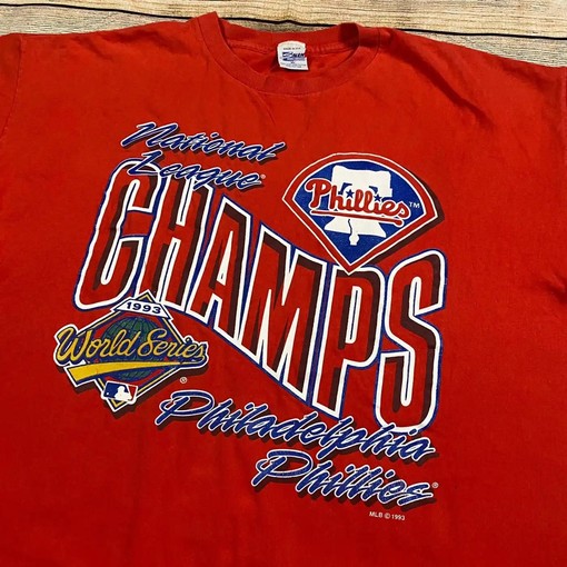 Vintage 1993 Philadelphia Phillies NL Champs T-Shirt, Hoodie, and Sweatshirt - Perfect for Fans - Image 2