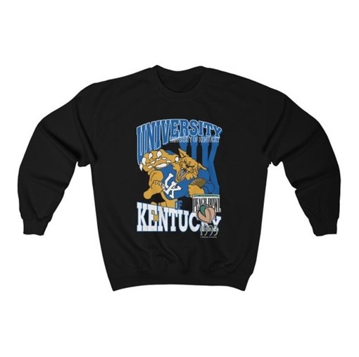 Vintage 1993 University of Kentucky Wildcats Peach Bowl Sweatshirt - Image 2