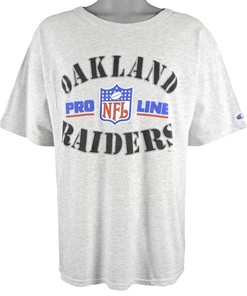 Vintage 1994 Champion Oakland Raiders Nfl Pro Line T-Shirt
