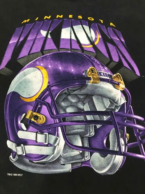 Vintage 1994 NFL Minnesota Vikings Football Tee, Hoodie, and Sweatshirt Gift for Fans - Image 2