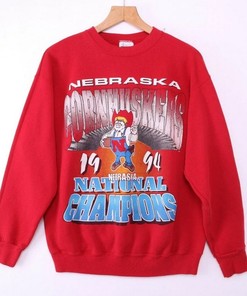 Vintage 1994 Nebraska Cornhuskers Sweatshirt for Sports Fans