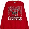Vintage 1994 University Nebraska Cornhuskers National Champs Sweatshirt and Retro T-Shirt All Sizes, NCAA Shirt