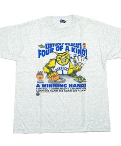 Vintage 1995 Kentucky Wildcats Shirt, SEC Tournament Champions T-Shirt