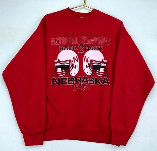 Vintage 1995 Nebraska Cornhuskers T-Shirt, Sweatshirt & Hoodie - University of America Edition
