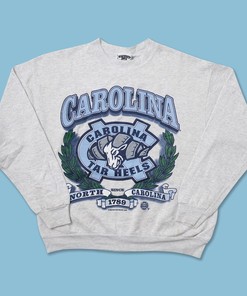 Vintage 1995 North Carolina Sweater Hoodie Shirt - Retro NCAA Shirts