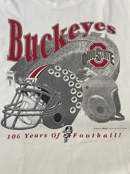 Vintage 1995 Ohio State Buckeyes Tee Sweatshirt and Hoodie in Full Size NCAA Gifts - Image 2