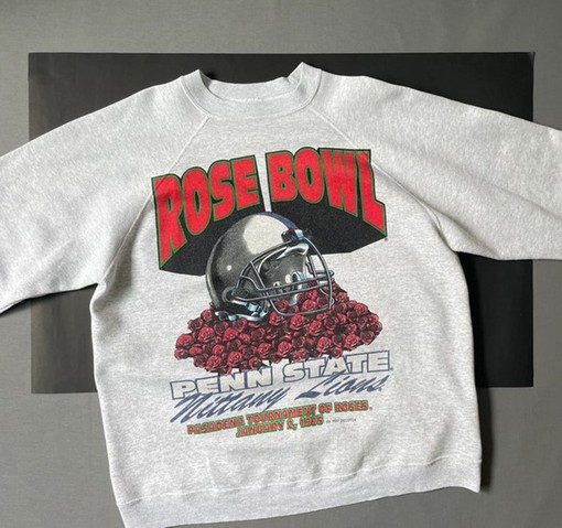Vintage 1995 Penn State Nittany Lions Rose Bowl Tournament Crewneck Sweatshirt, T-Shirt, and Hoodie - Image 2