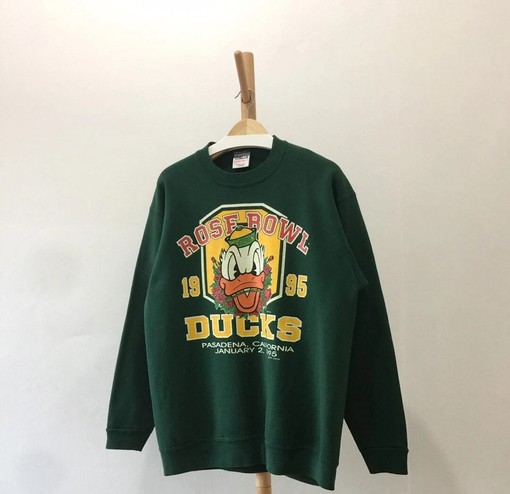 Vintage 1995 Rose Bowl Oregon Ducks Football Sweatshirt and Hoodie