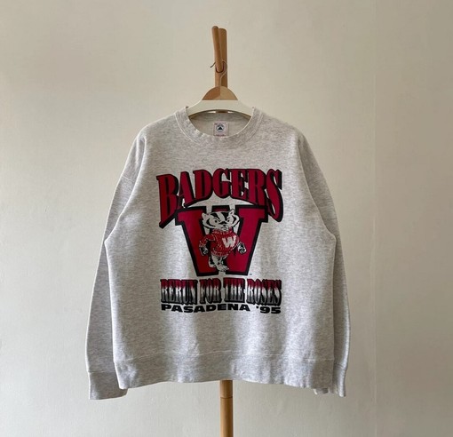 Vintage 1995 Wisconsin Badgers University Football Crewneck Sweatshirt, T-Shirt, Hoodie