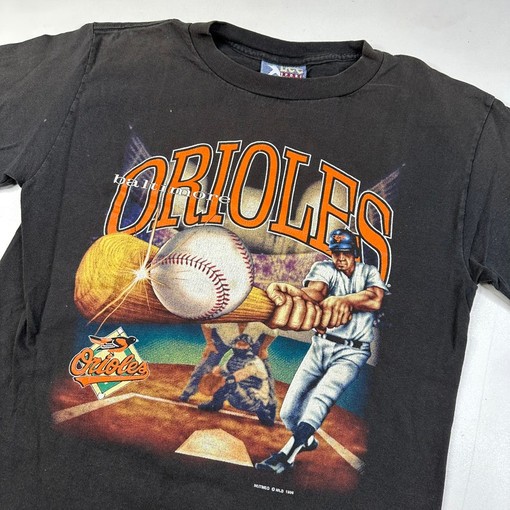 Vintage 1996 Baltimore Orioles T-Shirt Sweatshirt with State University Design - Image 2