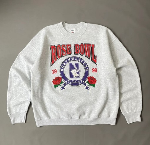 Vintage 1996 Northwestern Wildcats Rose Bowl Apparel - Sweatshirt, T-Shirt, Hoodie