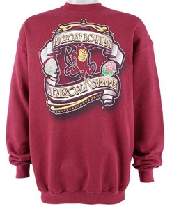 Vintage 1997 Rose Bowl Arizona State Sun Devils Crewneck Sweatshirt - Ideal Tee for Fans