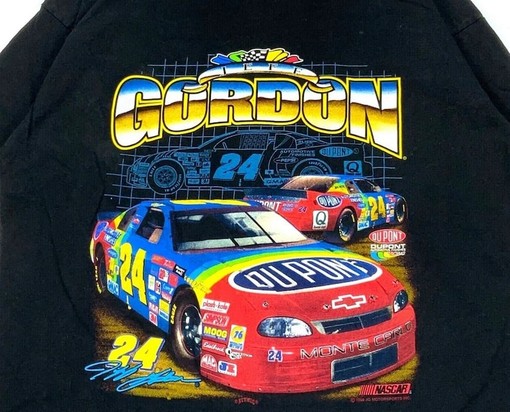 Vintage 1998 Jeff Gordon #24 Nascar Chase Authentics T-shirt - Retro Look - Image 2