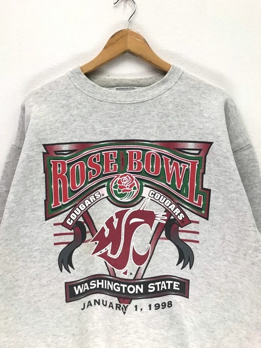 Vintage 1998 Rose Bowl Sweatshirt Hoodie - Fan Apparel - Image 2