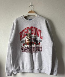 Vintage 1998 University of Washington State Cougars Rose Bowl Football Sweatshirt, T shirt, Hoodie for Fans
