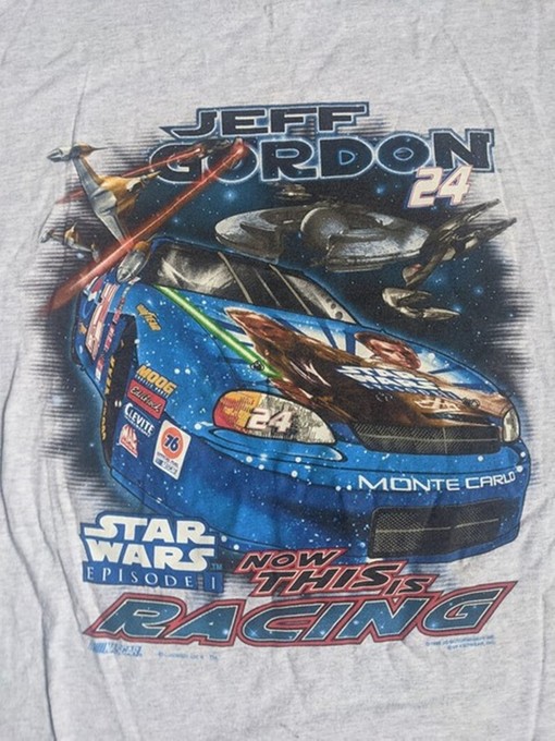 Vintage 1999 Jeff Gordon Episode One 1 Racing Tee Shirt, Retro NASCAR Shirts, Gift For Father, Gift For Mother, Hoodie. - Image 2