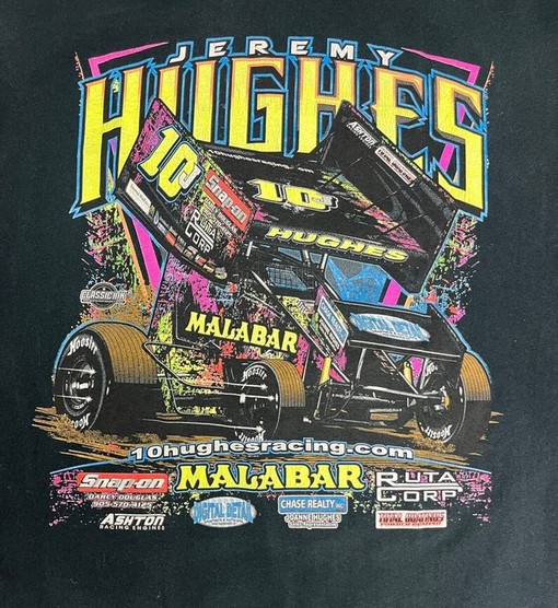 Vintage 2000s Jeremy Hughes NASCAR T-shirt, Sweatshirt, Hoodie, Retro NASCAR Shirts - Image 2