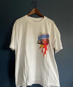 Vintage 2001 Jeff Gordon NASCAR Double Sided Graphic Shirt - Retro Style Fan Gear