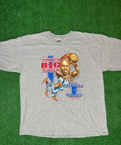 Vintage 2004 Chauncey Billups Pistons T-Shirt - Gift For Basketball Fans