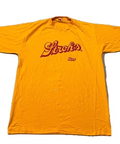 Vintage 70S 80S StrohS Beer T-Shirt - Gift For Beer Lovers