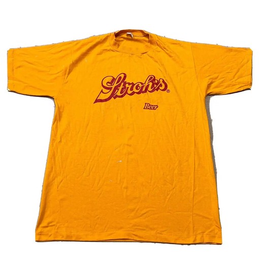 Vintage 70S 80S StrohS Beer T-Shirt - Gift For Beer Lovers