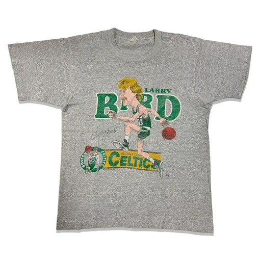 Vintage 80S Larry Bird T-Shirt - Gift For NBA Fans